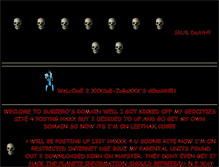 Tablet Screenshot of leethax.com